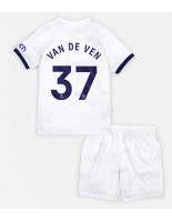 Tottenham Hotspur Micky van de Ven #37 Kotipaita Lasten 2023-24 Lyhythihainen (+ shortsit)